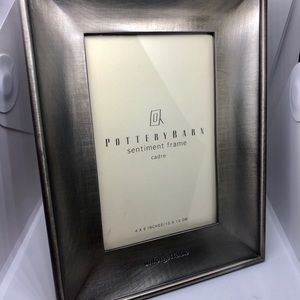 Pottery Barn 4x6 “Unforgettable” Sentiment Frame